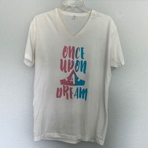 Disney Princess Aurora/Sleeping Beauty Once Upon A Dream V-Neck Shirt Size M